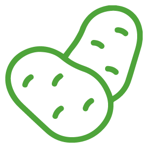 Icon aardappelen